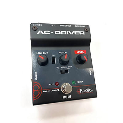 Radial Engineering AC Driver Acoustic Preamp DI Pedal