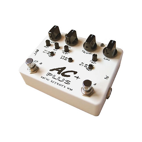 AC Plus 2-Channel Overdrive Guitar Effects Pedal