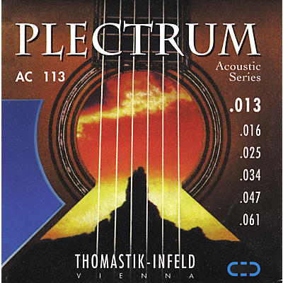 Thomastik AC113 Plectrum Bronze Medium Acoustic Guitar Strings