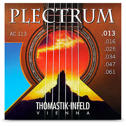 Thomastik AC113 Plectrum Bronze Medium Acoustic Guitar Strings