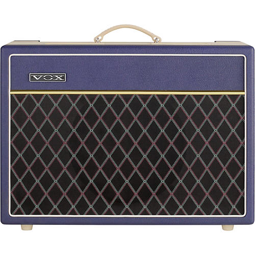 VOX AC15 Custom 15W 1x12 Limited-Edition Tube Guitar Combo Amp Condition 1 - Mint Blue/Cream