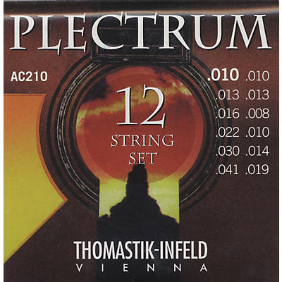 Thomastik AC210 Plectrum Bronze Extra Light Acoustic 12-String Guitar Strings