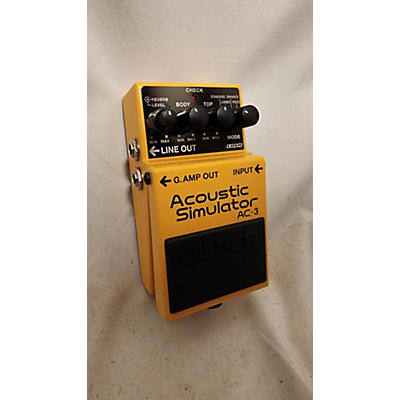BOSS AC3 Acoustic Simulator Effect Pedal