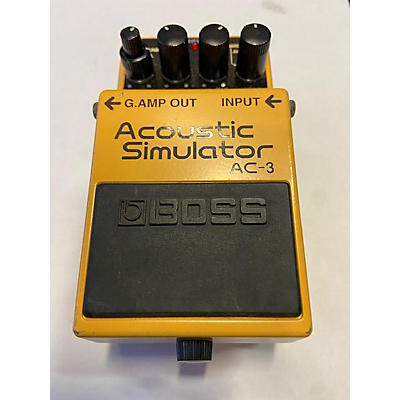 BOSS AC3 Acoustic Simulator Effect Pedal