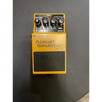 BOSS AC3 Acoustic Simulator Effect Pedal