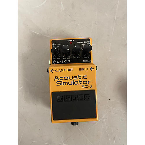 BOSS AC3 Acoustic Simulator Effect Pedal