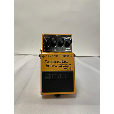 BOSS AC3 Acoustic Simulator Effect Pedal