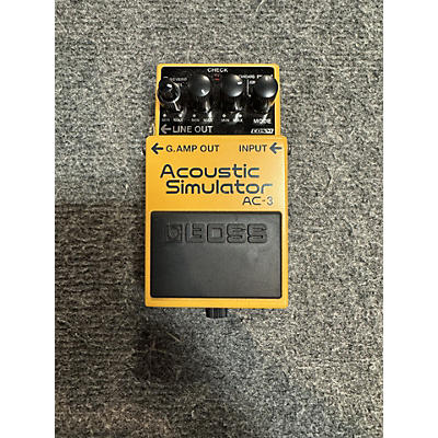 BOSS AC3 Acoustic Simulator Effect Pedal