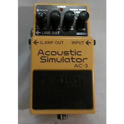 BOSS AC3 Acoustic Simulator Effect Pedal