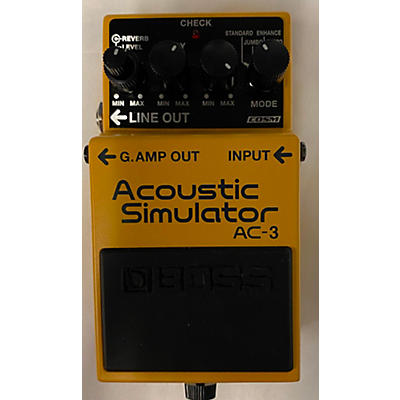 BOSS AC3 Acoustic Simulator Effect Pedal