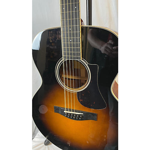 Eastman AC330E-12SB 12 String Acoustic Electric Guitar 2 Color Sunburst