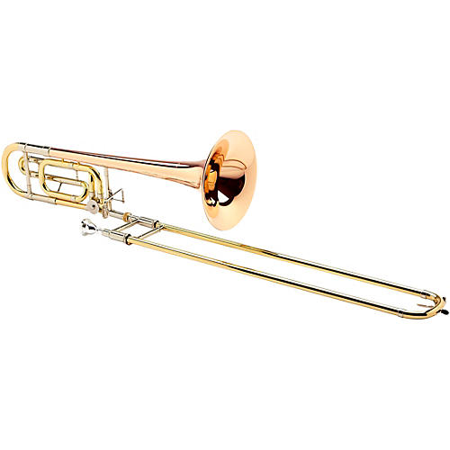 Antoine Courtois Paris AC420BH Legend Series Hagmann F-Attachment Trombone with Sterling Silver Leadpipe Lacquer Rose Brass Bell