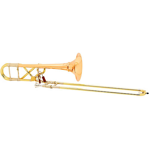 Antoine Courtois Paris AC424BX Creation Florida Series F-Attachment Trombone with Detachable Bell Flare Lacquer Rose Brass Bell