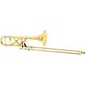 Antoine Courtois Paris AC424BX Creation Florida Series F-Attachment Trombone with Detachable Bell Flare Lacquer Rose Brass BellLacquer Yellow Brass Bell