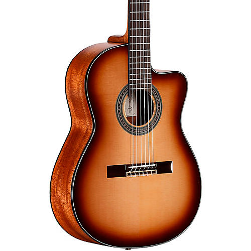 Alvarez AC610HCESHB Artist Classical Hybrid 14th Fret Acoustic-Electric Guitar Condition 1 - Mint