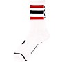Perri's ACDC High Voltage Crew Socks Black/White/Red