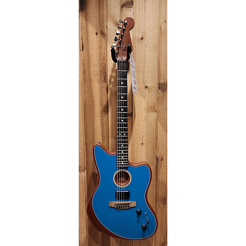 Fender ACOUSTASONIC JAZZMASTER Acoustic Electric Guitar Blue