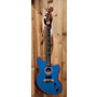 Used Fender ACOUSTASONIC JAZZMASTER Acoustic Electric Guitar Blue