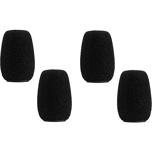 Shure ACVG4WS-B Black Foam Windscreen for Centraverse Gooseneck Condenser Microphones (Contains Four)