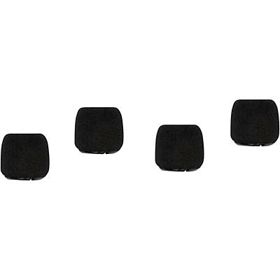 Shure ACVO4WS-B Black Foam Windscreen for Centraverse Overhead Condenser Microphones (Contains Four)