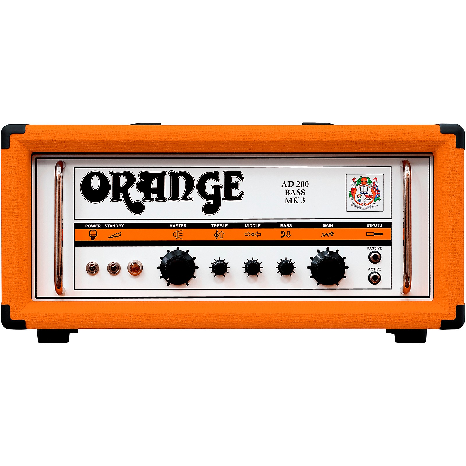 Orange Amplifiers AD Series AD200B 200W Tube Bass Amp Head Orange ...