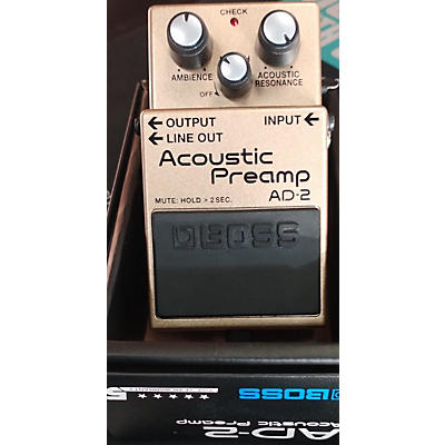 BOSS AD2 Acoustic Preamp Guitar Preamp