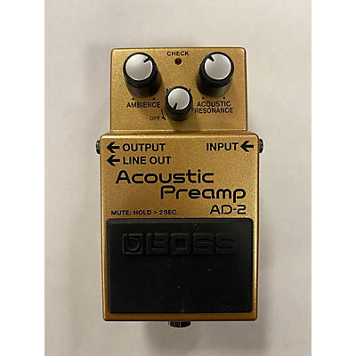 BOSS AD2 Acoustic Preamp Guitar Preamp