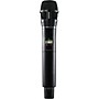 Shure AD2/N8CB Digital Handheld Wireless Microphone Transmitter with Nexadyne 8/C Cardioid Capsule (G57: 470 to 608 + 614 to 616 MHz) Band G57 Black