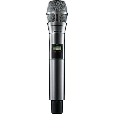 Shure AD2/N8CN Digital Handheld Wireless Microphone Transmitter with Nexadyne 8/C Cardioid Capsule (G57: 470 to 608 + 614 to 616 MHz)