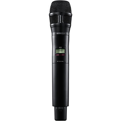 Shure AD2/N8SB Digital Handheld Wireless Microphone Transmitter With Nexadyne 8/S Supercardioid Capsule, Band G57: 470-608 + 614-616MHz