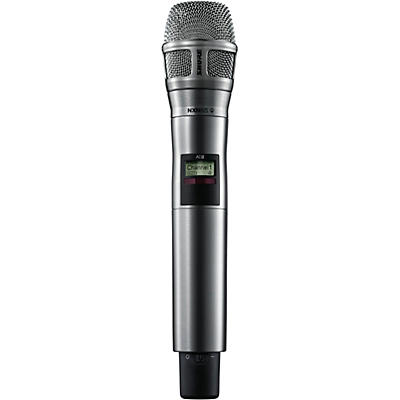 Shure AD2/N8SN Digital Handheld Wireless Microphone Transmitter with Nexadyne 8/S Supercardioid Capsule (G57: 470 to 608 + 614 to 616 MHz)