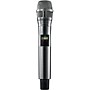 Shure AD2/N8SN Digital Handheld Wireless Microphone Transmitter with Nexadyne 8/S Supercardioid Capsule (G57: 470 to 608 + 614 to 616 MHz) Band G57 Nickel