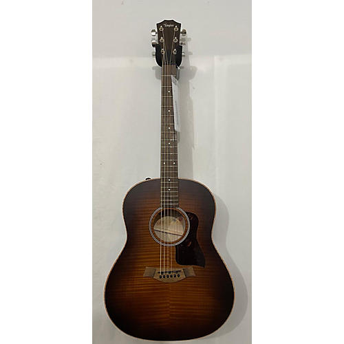 Taylor AD27e Acoustic Electric Guitar FLAMETOP TOBACCO