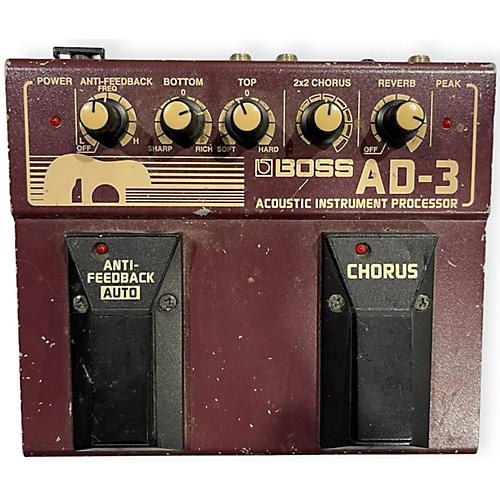 BOSS AD3 Acoustic Instrument Processor Effect Processor