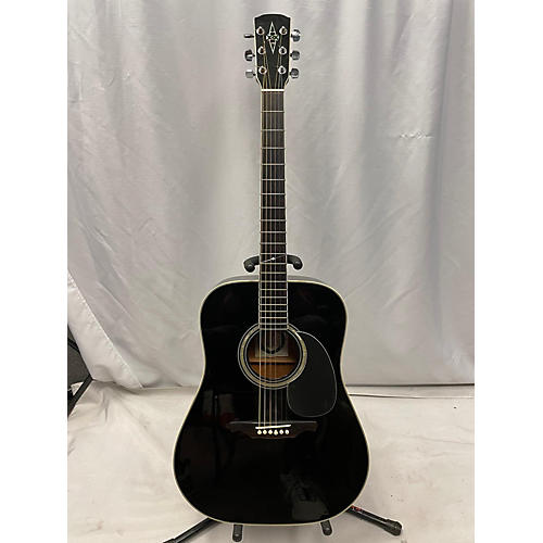 Alvarez AD60 Dreadnought Acoustic Guitar Black