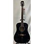 Used Alvarez AD60 Dreadnought Acoustic Guitar Black