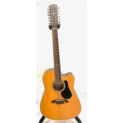 Alvarez AD6012CE Artist Series 12 String Acoustic Electric Guitar Natural