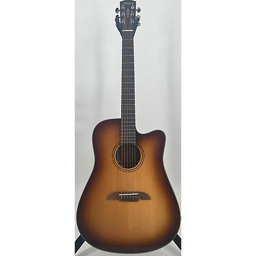 Alvarez AD60CESHB Acoustic Electric Guitar Brown Sunburst