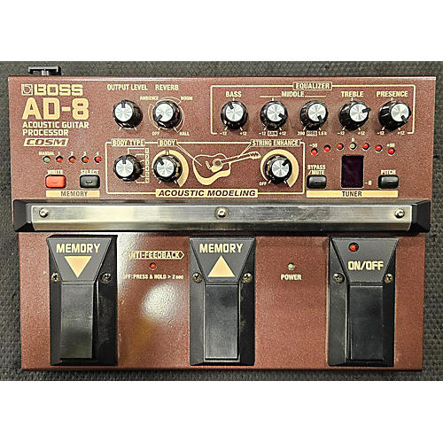 BOSS AD8 Acoustic Guitar Processor Effect Processor