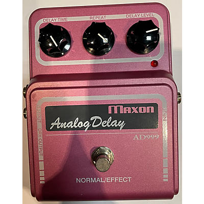 Maxon AD999 Vintage Series Analog Delay Effect Pedal