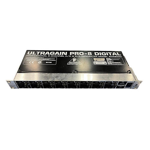 Behringer ADA8000 Ultragain Pro 8 Audio Converter | Musician's Friend