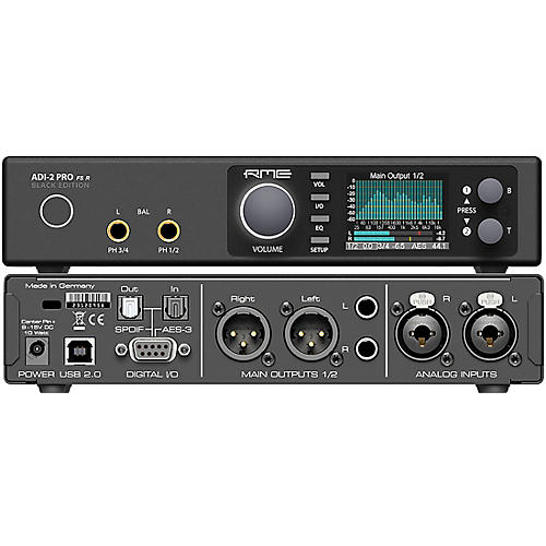 RME ADI-2 Pro FS R AD/DA Converter - Black Edition