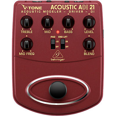 Behringer ADI21 V-Tone Acoustic Driver Direct Recording Preamp/D.I. Box