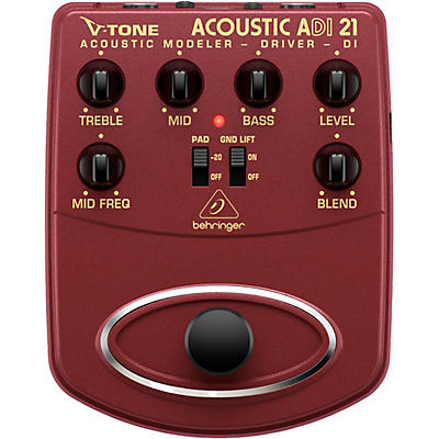 Behringer ADI21 V-Tone Acoustic Driver Direct Recording Preamp/DI Box