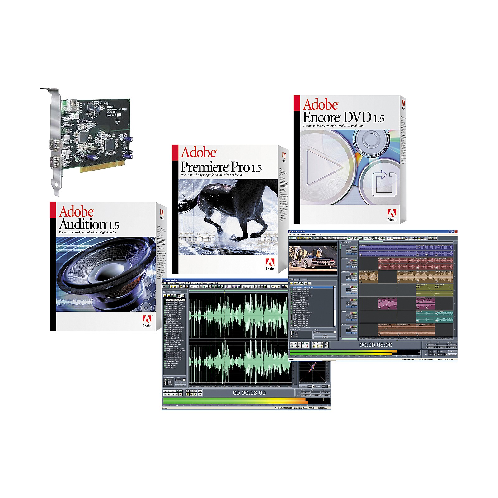 Adobe ADS Pyro Professional DV Capturing and Editing Pack Musician's