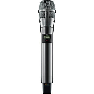 Shure ADX2/8CN Digital Handheld Wireless Microphone Transmitter with Nexadyne 8/C Cardioid Capsule (G57: 470 to 608 + 614 to 616 MHz)