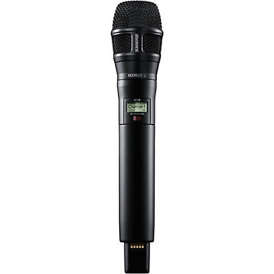 Shure ADX2/8SB Digital Handheld Wireless Microphone Transmitter with Nexadyne 8/S Supercardioid Capsule (G57: 470 to 608 + 614 to 616 MHz)