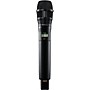 Shure ADX2FD/N8SB Digital Handheld Wireless Microphone Transmitter With Nexadyne 8/S Supercardioid Capsule, G57: 470-608 + 614-616MHz Band G57 Black