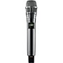 Shure ADX2FD/N8SN Digital Handheld Wireless Microphone Transmitter With Nexadyne 8/S Supercardioid Capsule, Band G57: 470-608 + 614-616MHz Band G57 Nickel