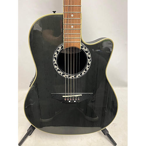 Ovation AE227 Acoustic Electric Guitar Black